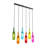 6 - Light Creative Glass Bottle Pendant Lamp