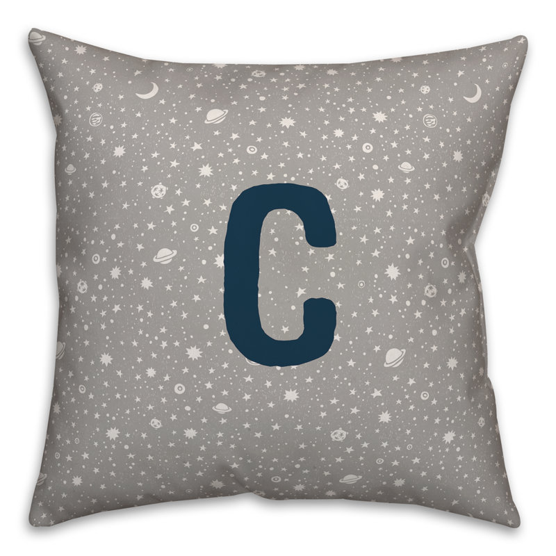 Housse de coussin carré et insert, C