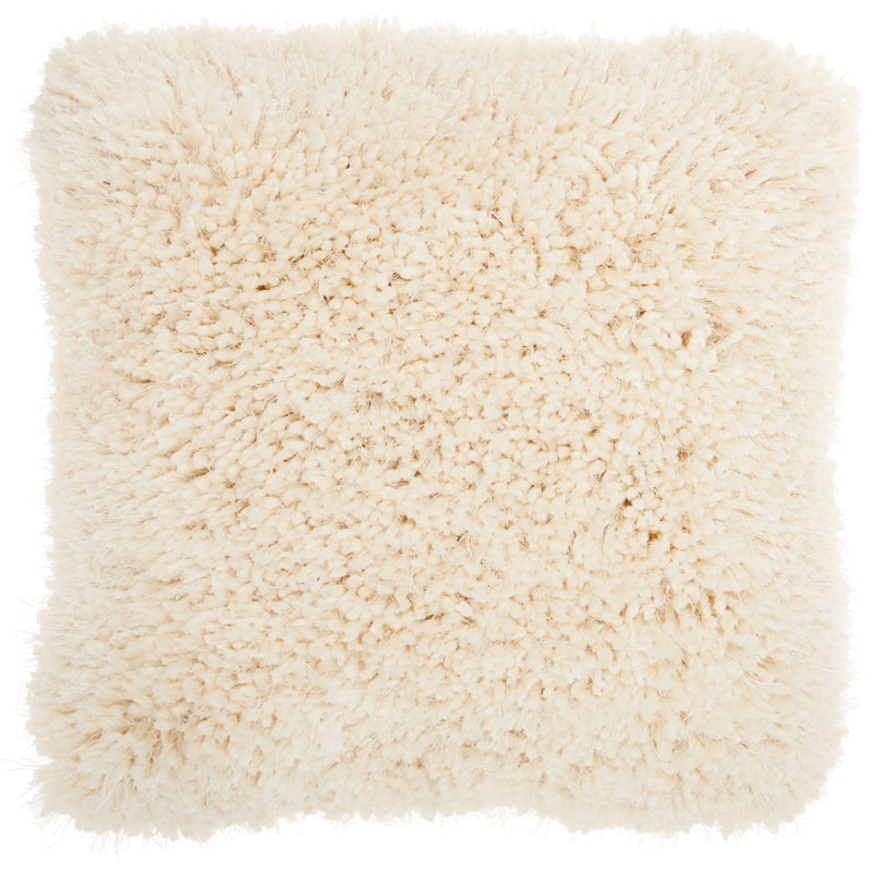 Housse de coussin carré et insert, Crème, 20 po X 20 po, Carré