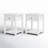 Helene 18.5" W 1-Drawer Nightstand Set-1467209731
