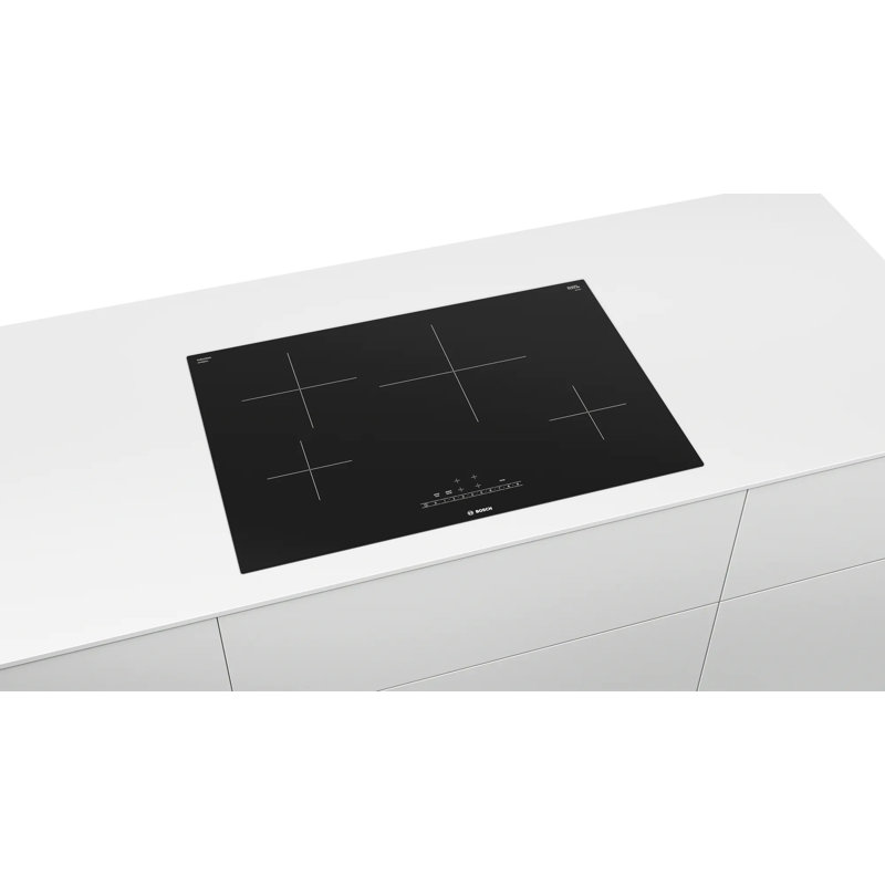 30'' Black Frameless Built-In Induction Cooktop with 4 Elements
