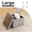 Repose-pieds cubique avec rangement, repose-pieds multifonctionnel, beige-510085689-510085691