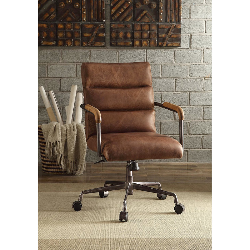 Chaise de bureau Slate, Brun