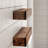Solid Wood Rectangle Floating Shelf 