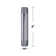 1/2" IPS x 3/8" OD x 20" Bullnose Dual Faucet Supply Lines with Cross Handle Angle Shut Off Valves