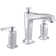 Margaux® Deck-Mount Bath Faucet Trim for High-flow Valve with Non-Diverter Spout and Lever Handles, Valve Not Included