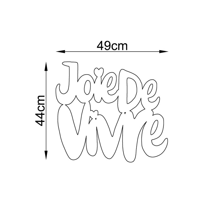 Décoration murale Joie De Vivre, Vert
