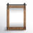 Dayanah Wood Mirror with Shelves-70966644