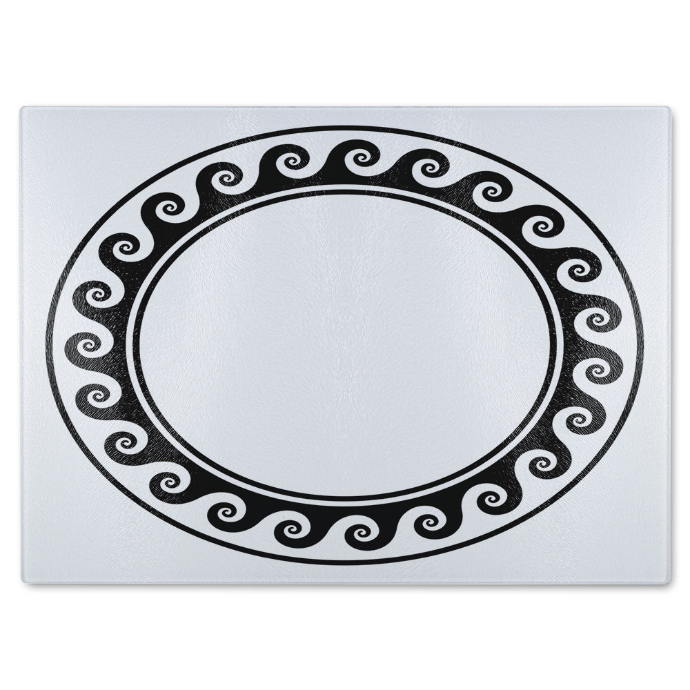 Decorative Egyptian Glass Chopping Board
