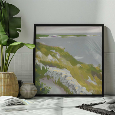 Floral Coastal Walk II, reproduction encadrée