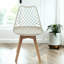 Alma Dining Chair With Wooden Legs-479671147-486056647