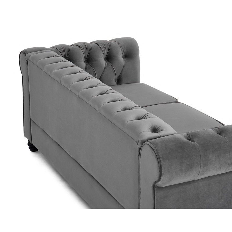 Padstow 3 Seater Velvet Sofa