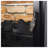 21 Inchthree-Sided Freestanding Electric Fireplace Stove Heater With 3D Flame Effect With Remote Control