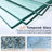 48 - 48 1/3" W x 76" H Frameless Double Sliding Shower Door Bathroom 1/4 inch Tempered Glass Shower Door-98703417