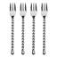 Silver Tear Cocktail Fork