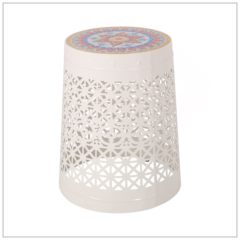 CRANBROOK SIDE TABLE, White