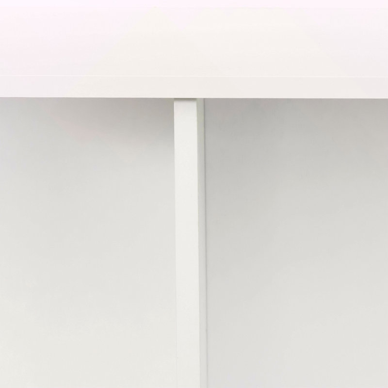 Bibliothèque à 10 tablettes, Blanc