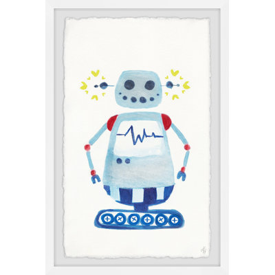 Riemer 'I am a Robot' Framed Print