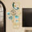 Peacock Wall Clock