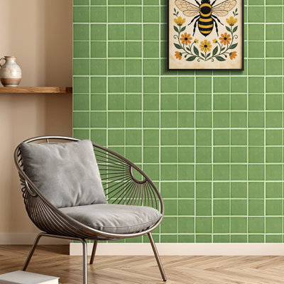 30Pcs Self-Adhesive Thick Wall Tile Stickers
