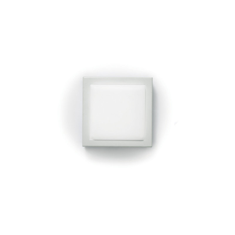 Flat Q 2-Light 11.75" Flush Mount, 11.75" H x 11.75" W x 3.25" D