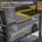  Metal 3 Pieces Patio Set, 2- Person Outdoor Seating Group With Thick Cushions, Coffee Table-867590801