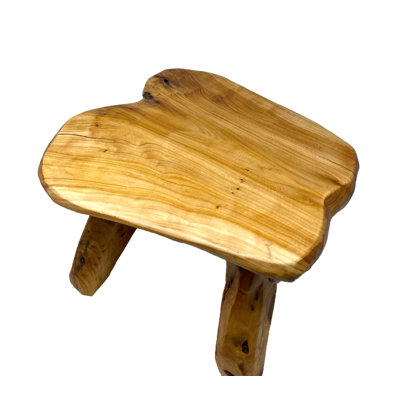 Natural Tree Stump Stool Live Edge Cedar Wood Plant Stand, Stool, Garden Bench, Side Table (l13.5" X W11" X H15")