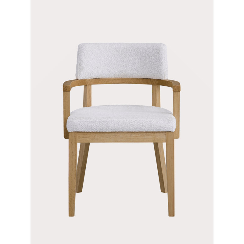 Ensemble de 2 chaises d'appoint Kasem Gorge Gabric & Oak