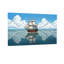 Voilier sur mer calme avec reflet de nuage-1425605651-1425605650-1425605649