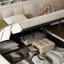 Double Upholstered Ottoman Bed With Storage And Soft Headboard