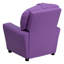 Contemporary Kids Recliner with Cup Holder-1383255997
