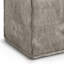 Brody - Pouf carré - Gris vieilli-131519559-131519560