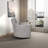 Lawson Swivel Glider Suede Recliner Chair