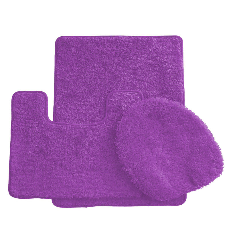 Ensemble de tapis de bain Mckeel, Mauve