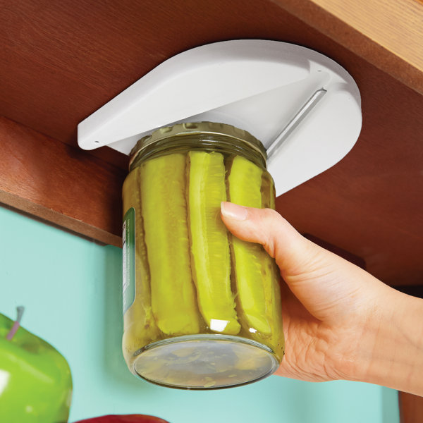  Jar Opener - Under Cabinet Can Opener, Bottle & Can Opener for  your Kitchen, Effortless Bottle Opener, Premium Lid Opener. : Home & Kitchen