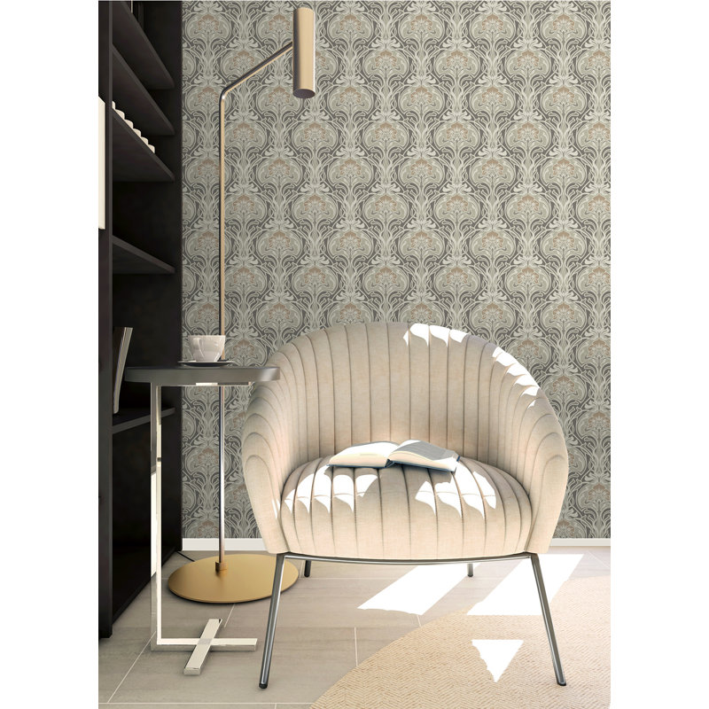 Fallon Brown Peel and Stick Wallpaper