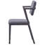 Chaise de bureau rembourrée à dossier ouvert-1605285061