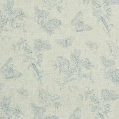 Baudin Butterfly Linen Wallpaper