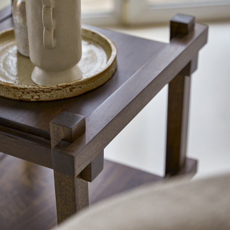 Arko Solid Wood End Table