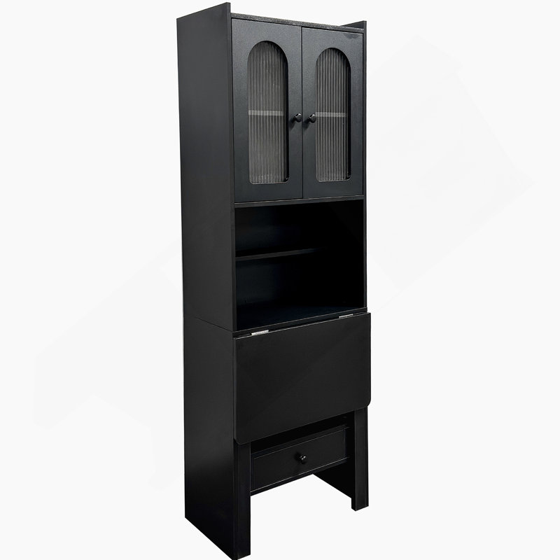 Armoire décorative, armoire de bureau avec tablette et tiroir pour le bureau personnel
