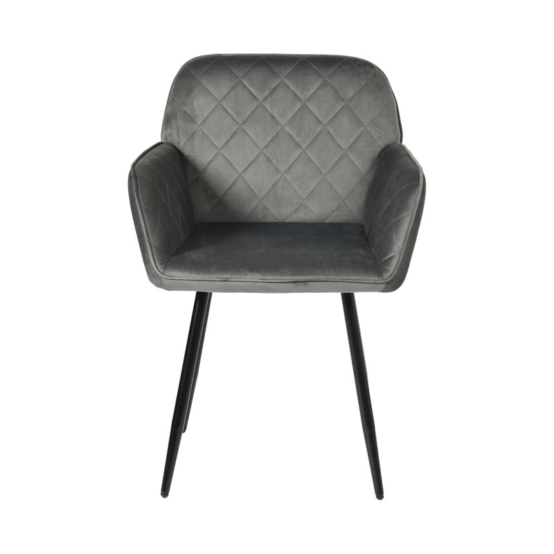 47cm H Velvet Upholstered Dining Chair
