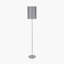 Fig 159.5cm Silver Traditional Floor Lamp
