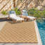 Nemrin Indoor & Outdoor Boho Jute-Look Rug Tan/Brown-95401654