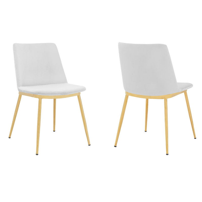 Chaise d'appoint Tortez, Blanc