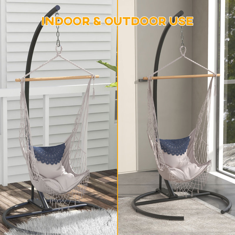 Powder Coated Steel Hammock Chair Stand