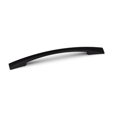 Matt Black Slim Bow Handles