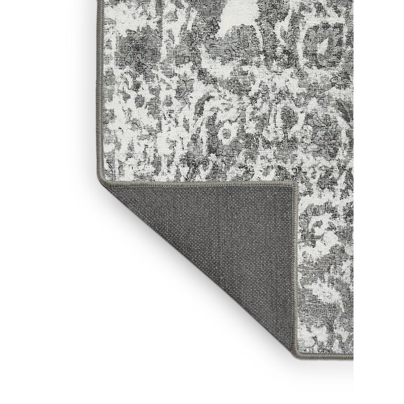 Vanmeter Performance Wool Abstract Indoor Rug, Rectangle 6' x 9'