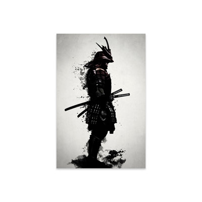 Armored Samurai Print On Acrylic Glass