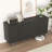 Sideboard Buffet Cabinet with Hexagonal Pattern and Press-Rebound Device-2076476246