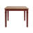 Alyra 4 - Person Extendable Solid Wood Top Four Leg Base Dining Set-1896446203